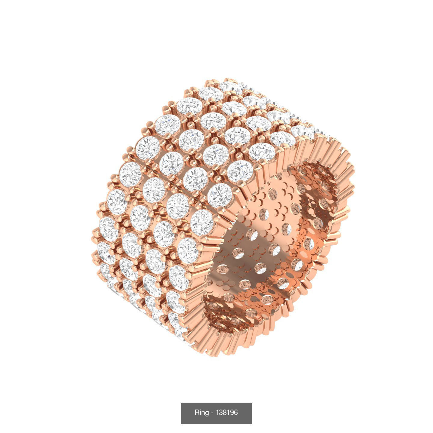 90 wide men groom ring band 3D Model Collection_35