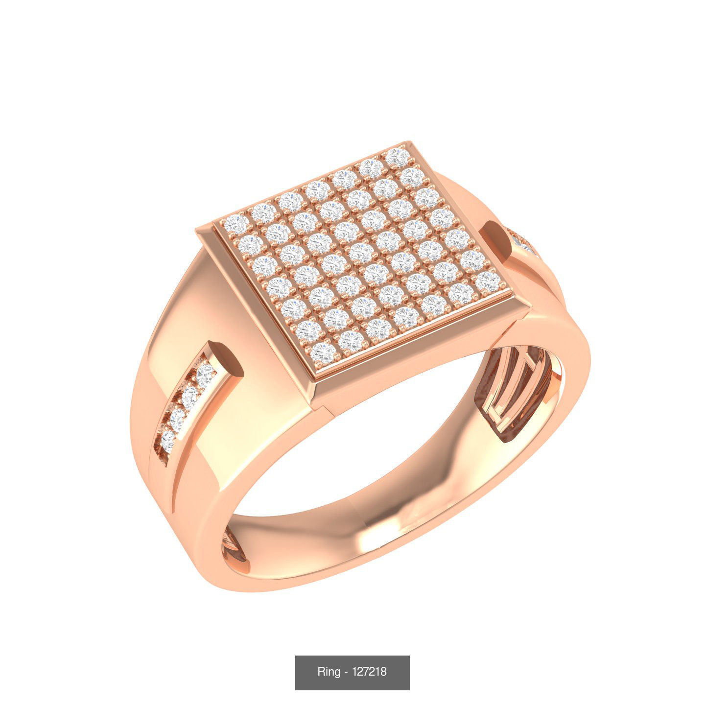 90 wide men groom ring band 3D Model Collection_61