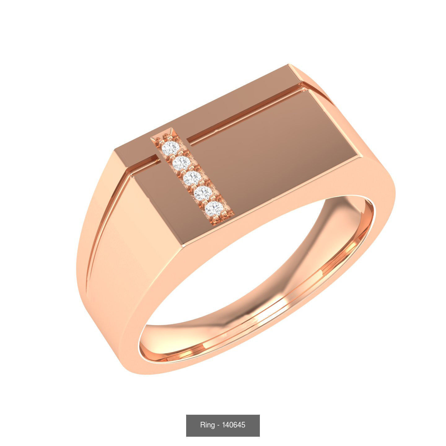 90 wide men groom ring band 3D Model Collection_23