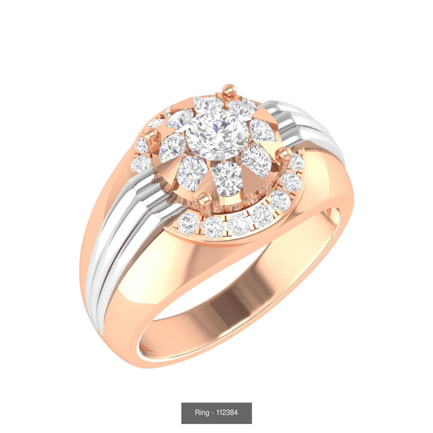 90 wide men groom ring band 3D Model Collection_71