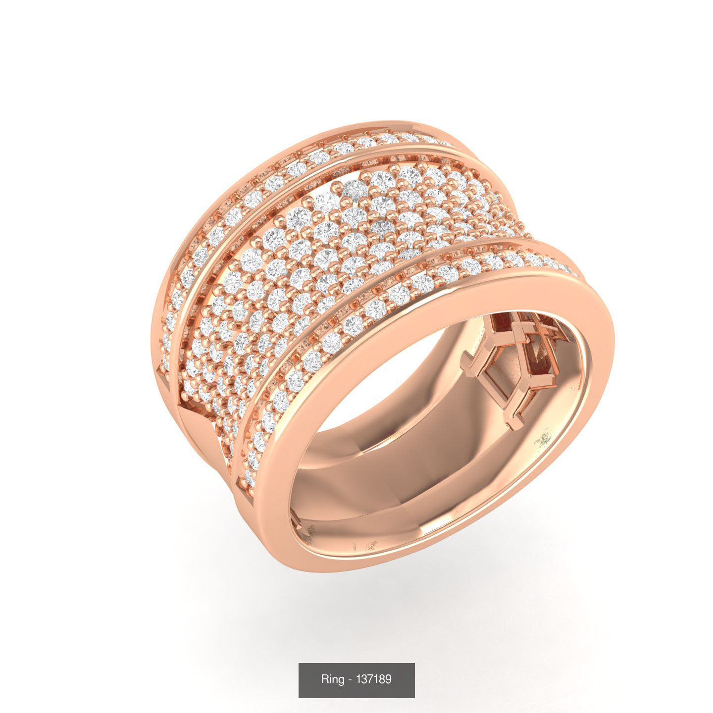 90 wide men groom ring band 3D Model Collection_46