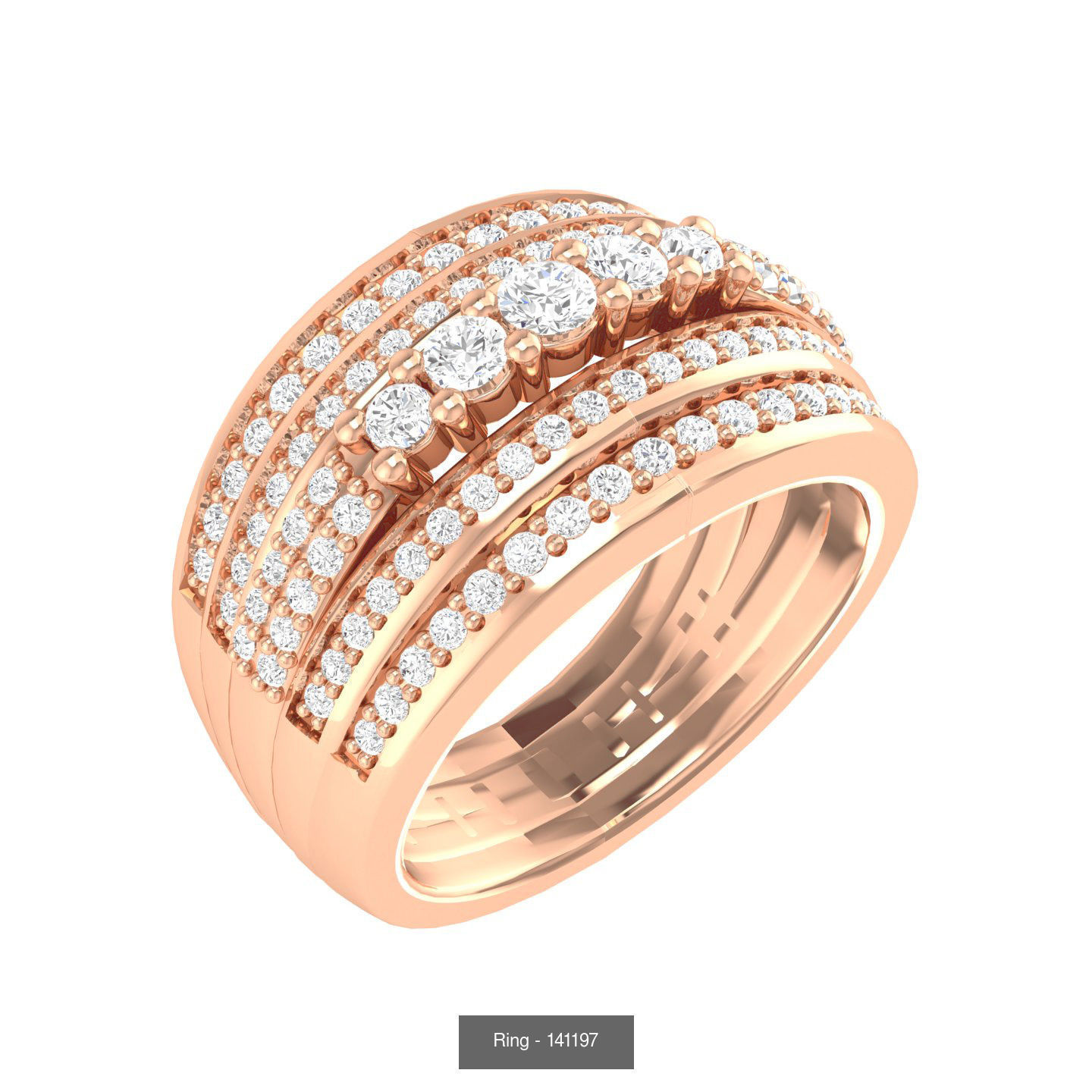 90 wide men groom ring band 3D Model Collection_13
