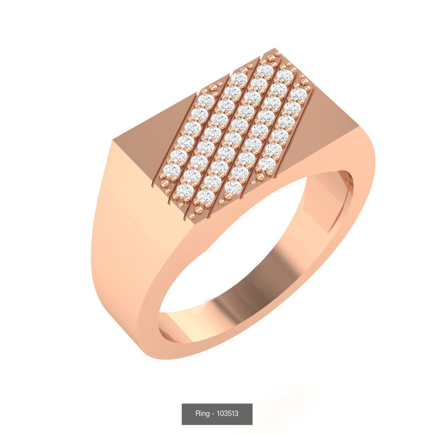 90 wide men groom ring band 3D Model Collection_98