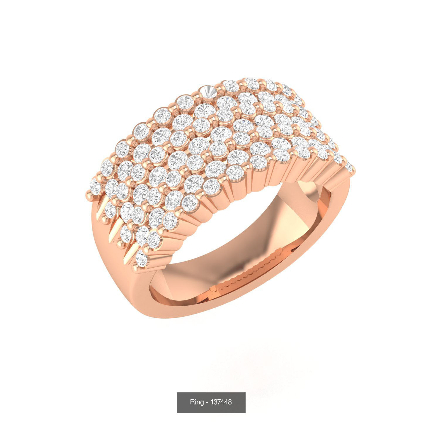 90 wide men groom ring band 3D Model Collection_42