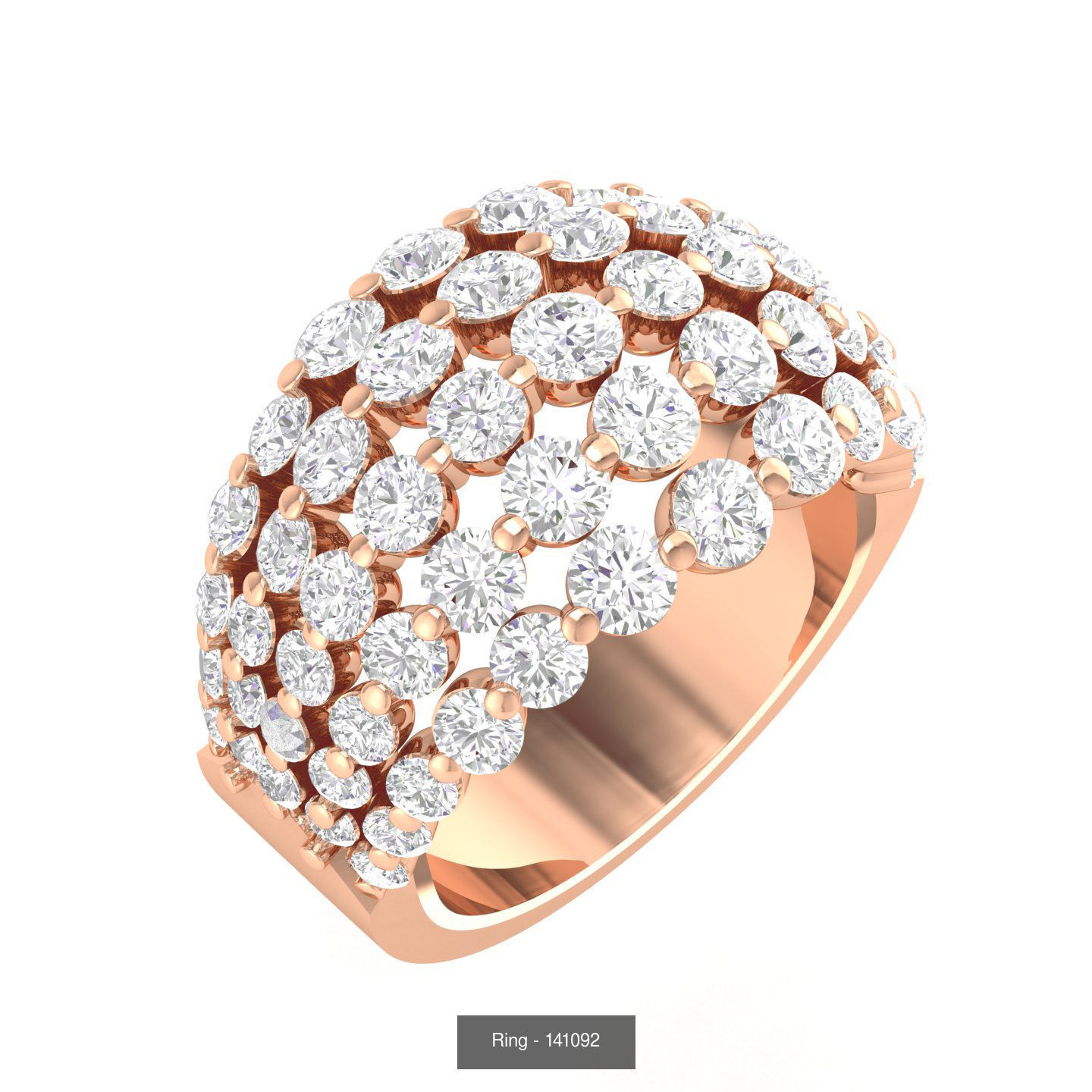 90 wide men groom ring band 3D Model Collection_19