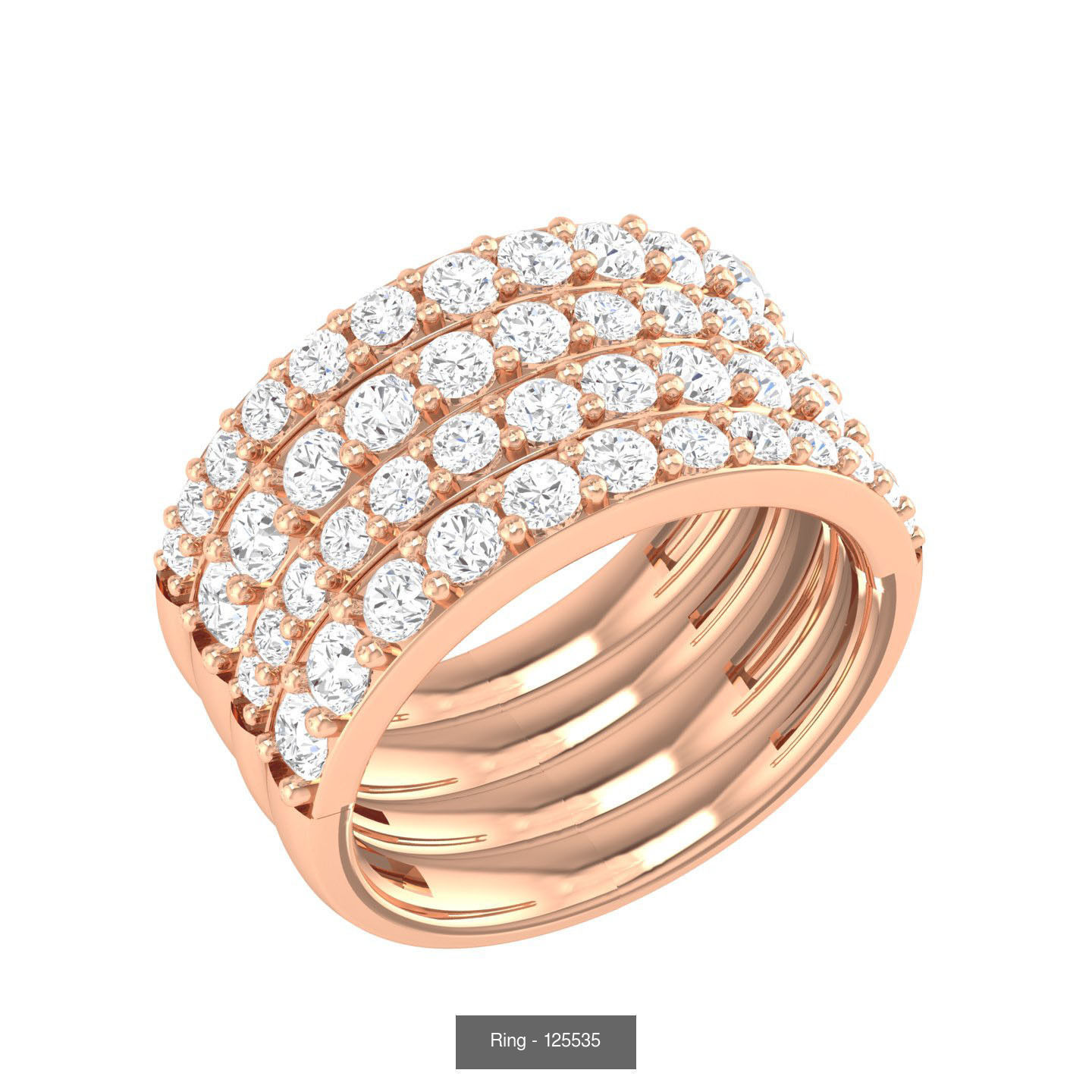 90 wide men groom ring band 3D Model Collection_64