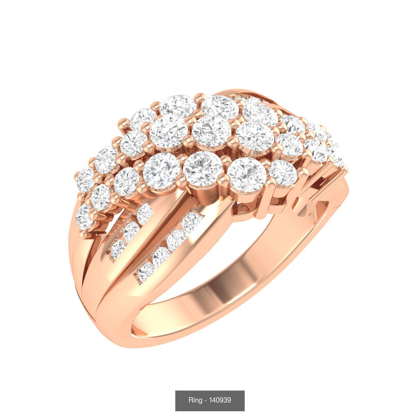90 wide men groom ring band 3D Model Collection_21
