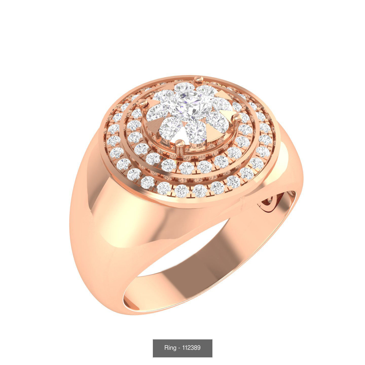 90 wide men groom ring band 3D Model Collection_70