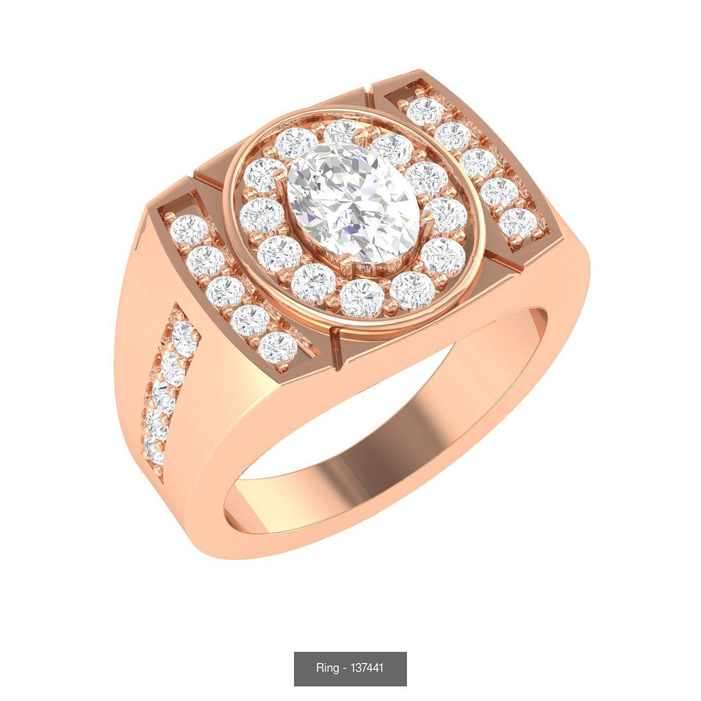 90 wide men groom ring band 3D Model Collection_43