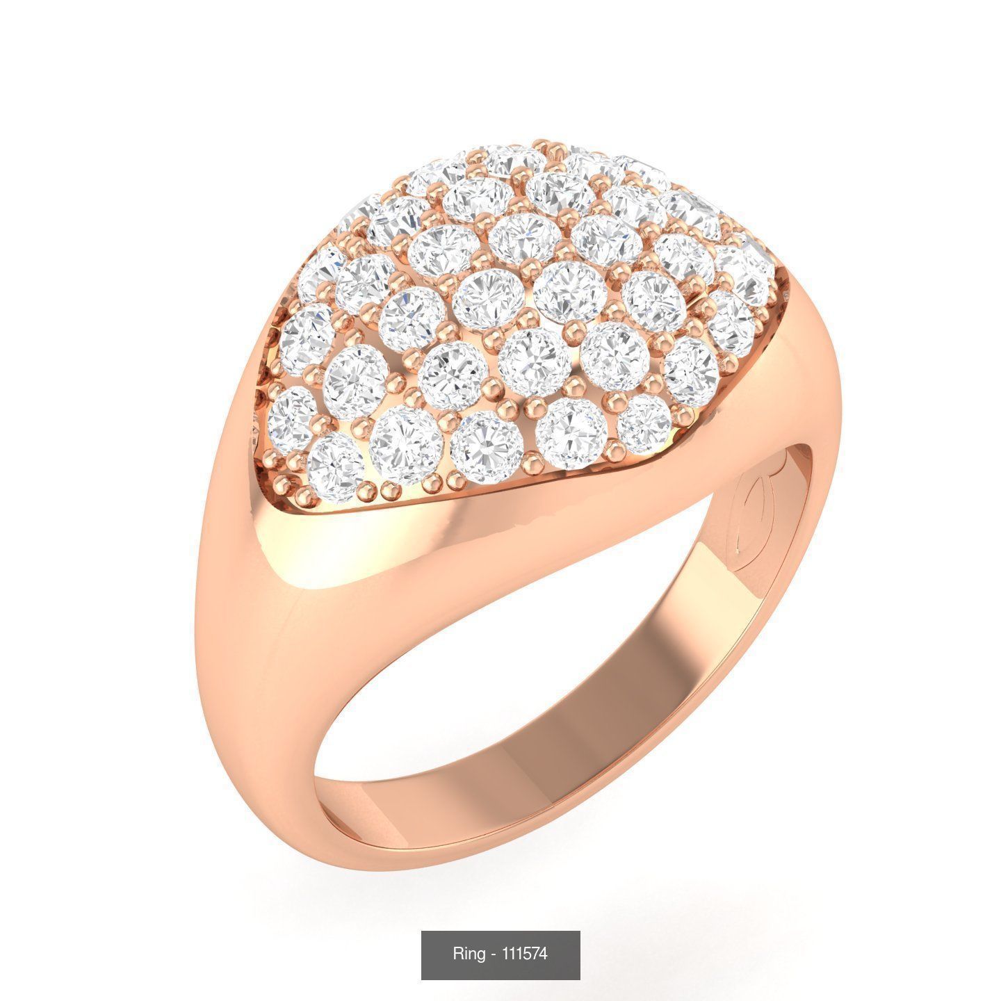 90 wide men groom ring band 3D Model Collection_85