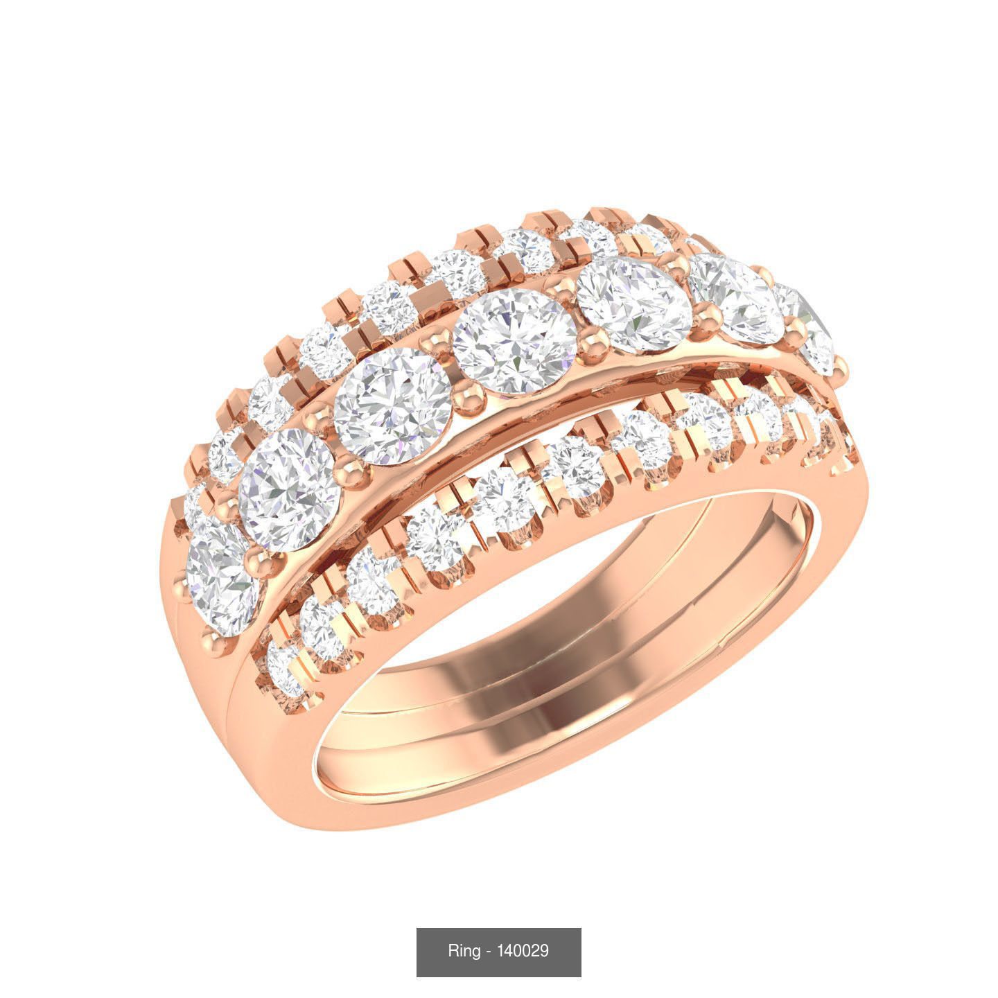 90 wide men groom ring band 3D Model Collection_31