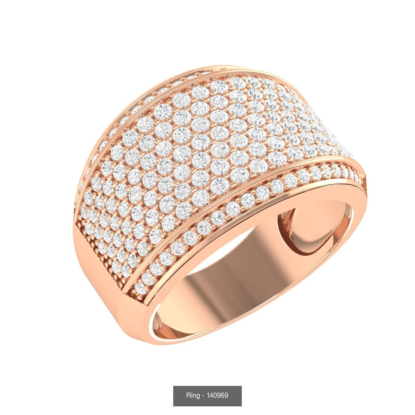 90 wide men groom ring band 3D Model Collection_20