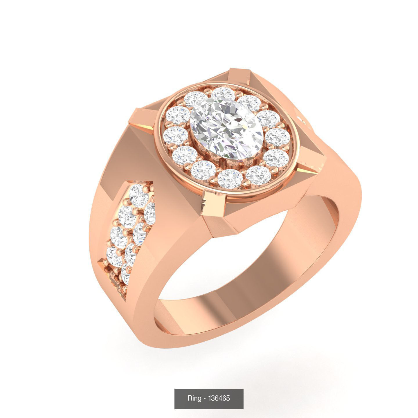 90 wide men groom ring band 3D Model Collection_47