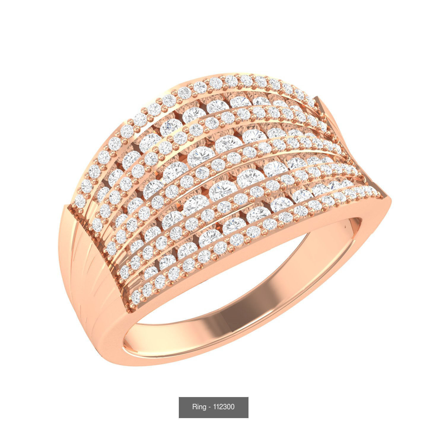 90 wide men groom ring band 3D Model Collection_75