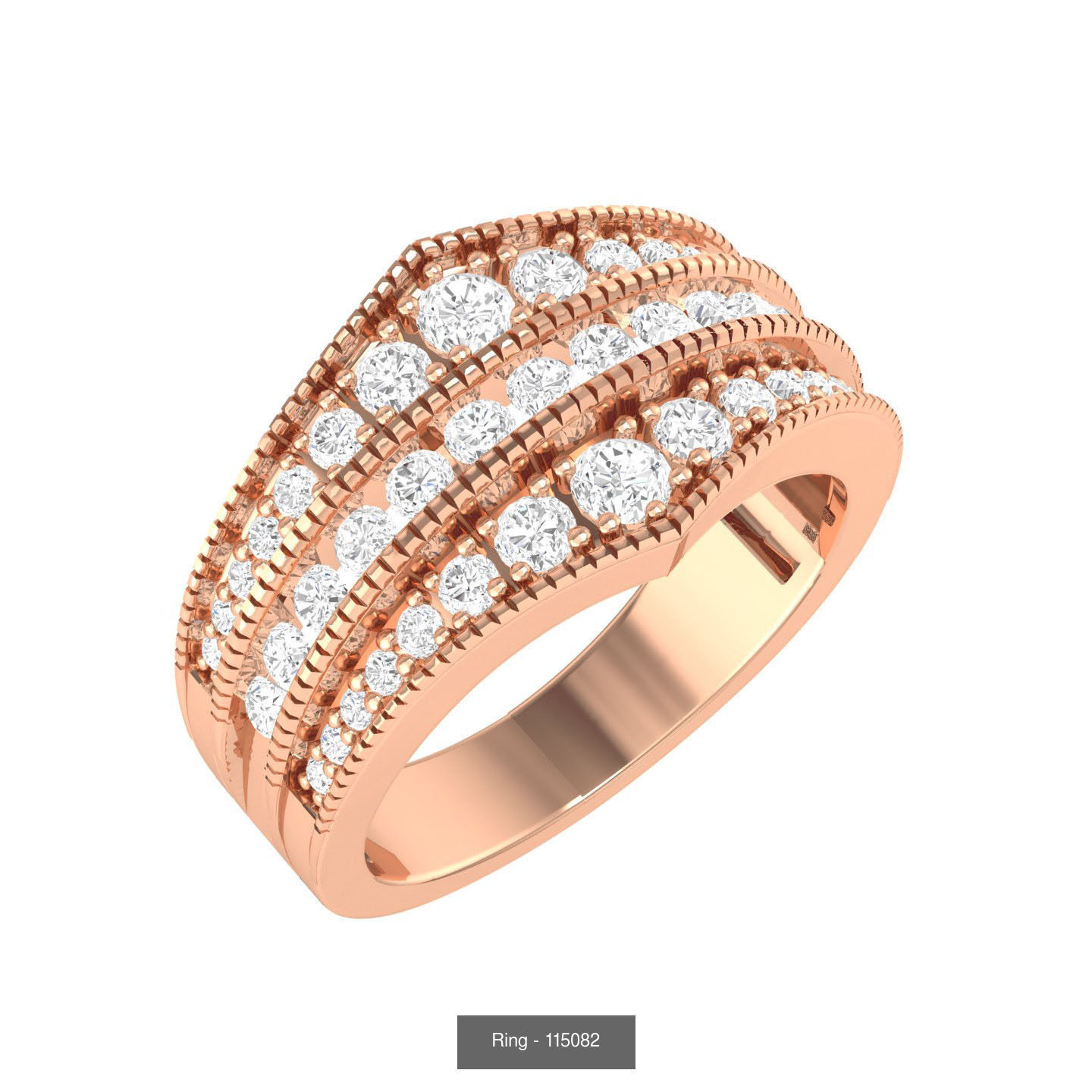 90 wide men groom ring band 3D Model Collection_66