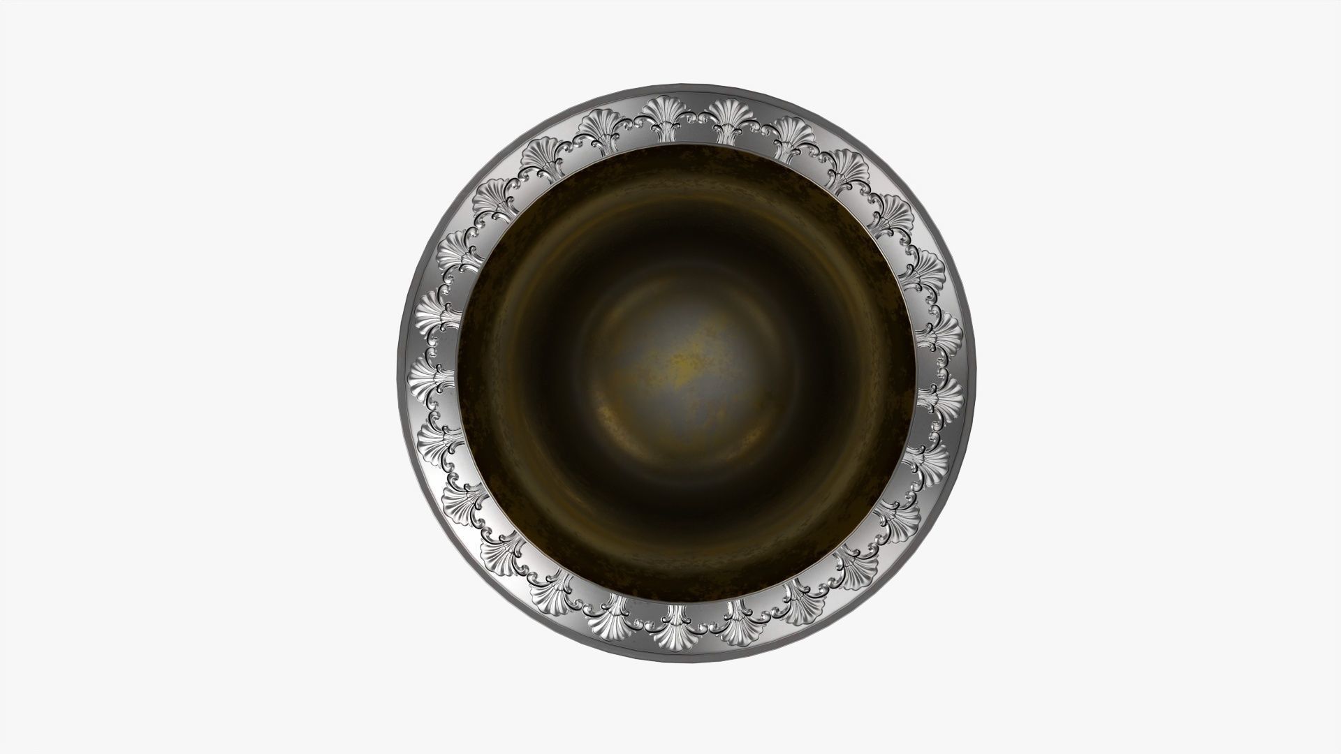 Old decorated chalice 3D model_4