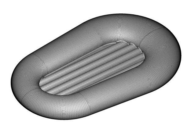 Classic Inflatable Boat 3D print model_2