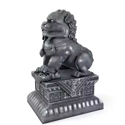 Asian Lion Statue