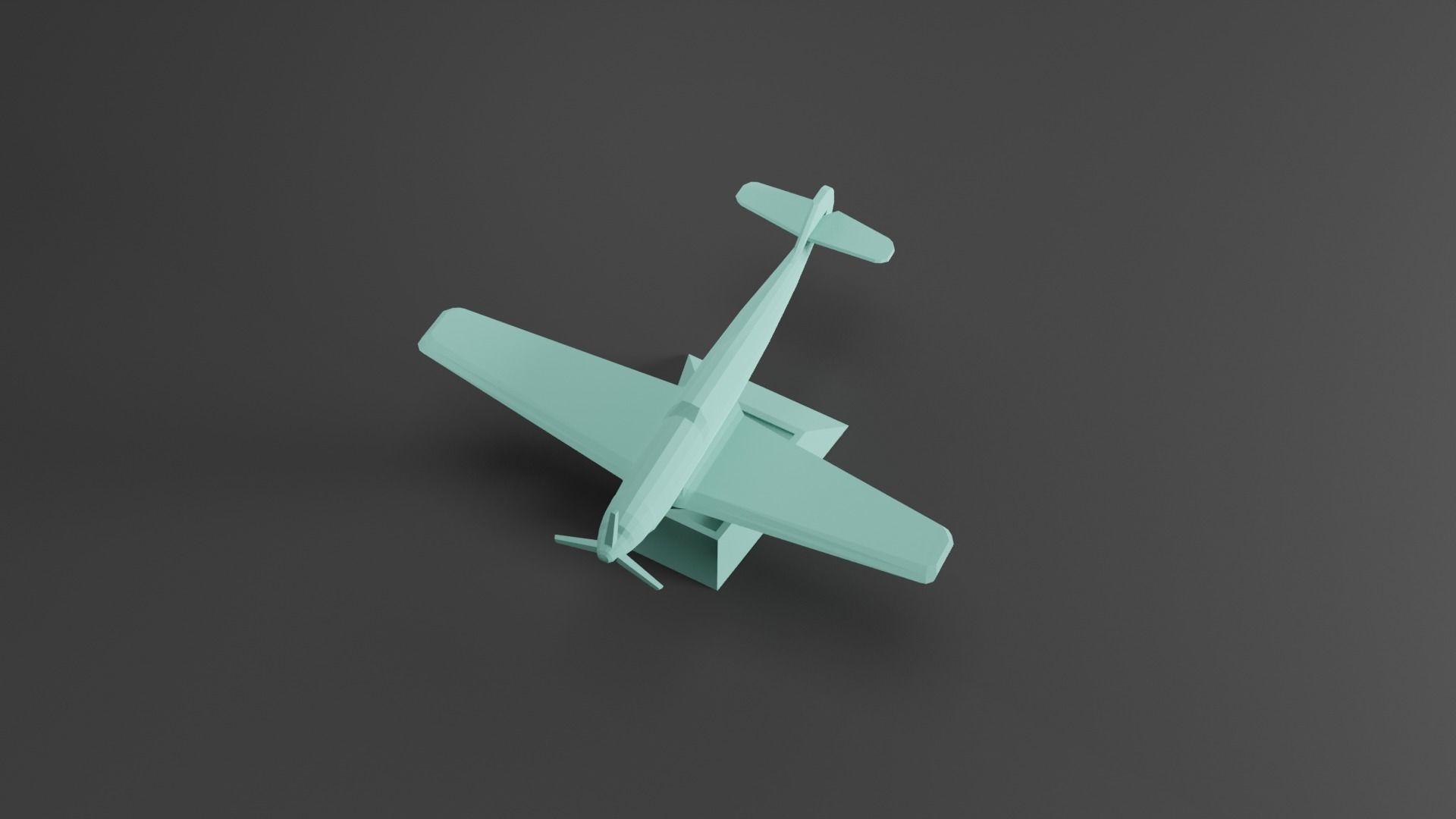 BF 109 Plane Free 3D print model_2