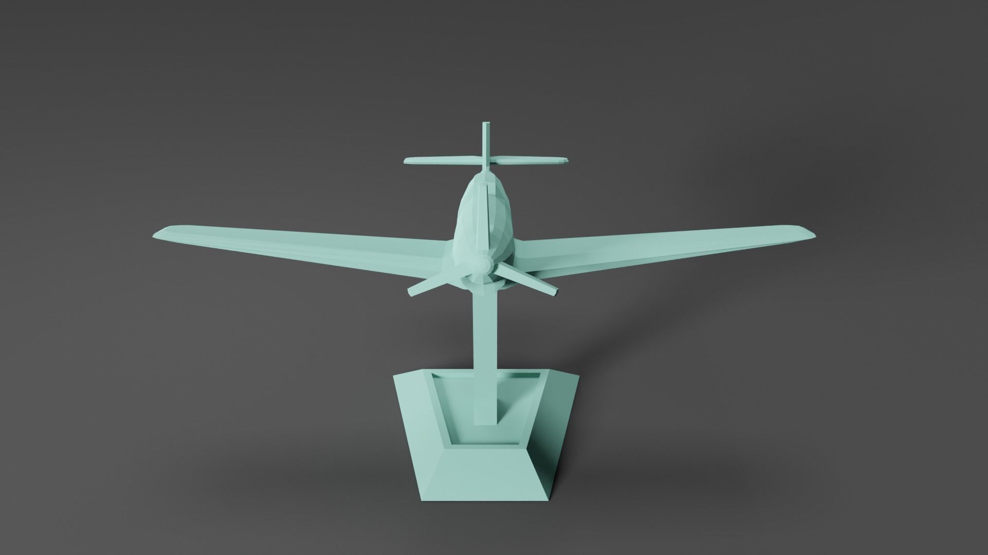 BF 109 Plane Free 3D print model_5