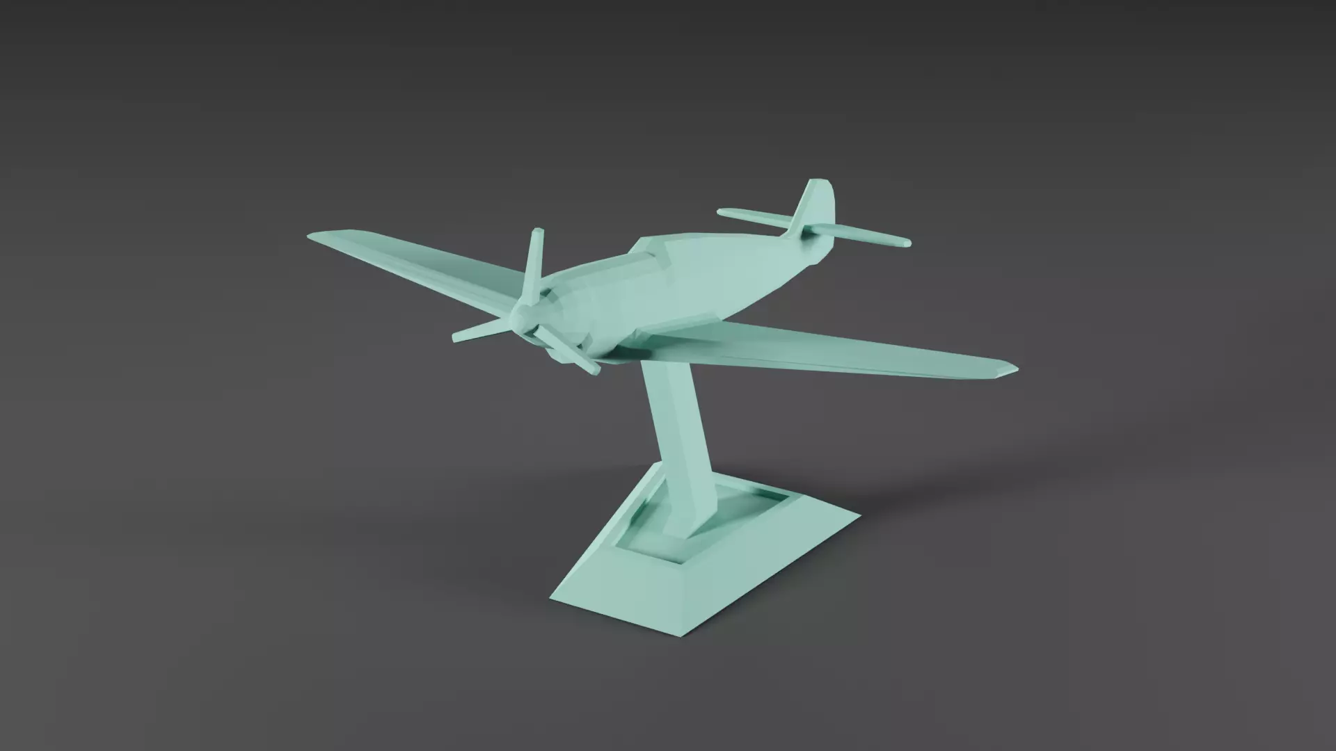 BF 109 Plane Free 3D print model_0