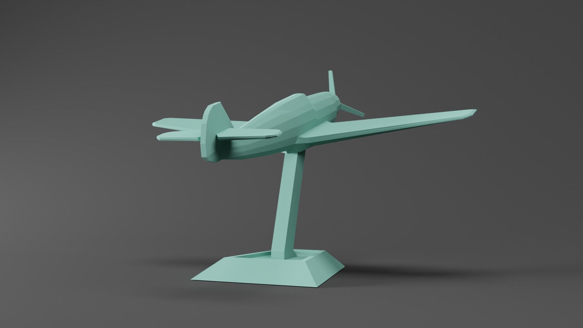BF 109 Plane Free 3D print model_1