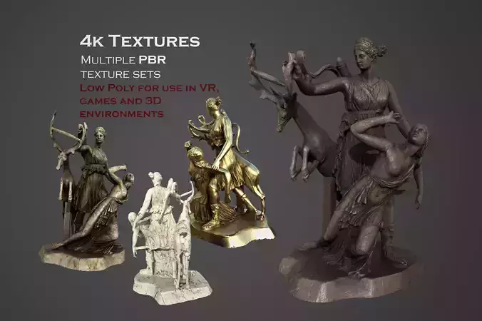 Statue of Artemis and Iphigeneia 