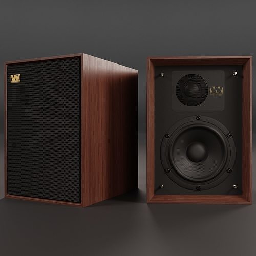 Wharfedale DENTON 85 Bookshelf Speaker 3D model