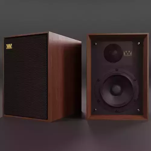 Wharfedale DENTON 85 Bookshelf Speaker 3D model