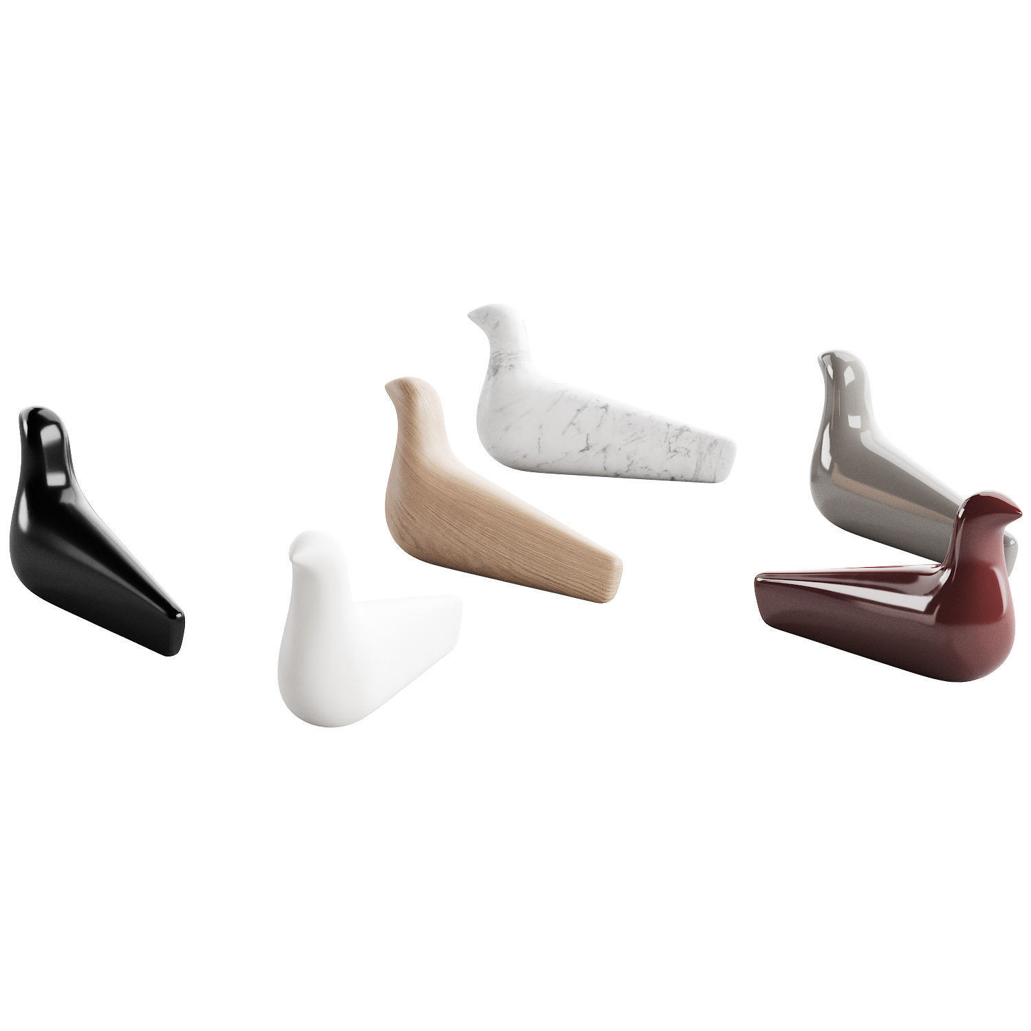 018 Vitra LOiseau bird by Ronan and Erwan Bouroullec 3D model_8