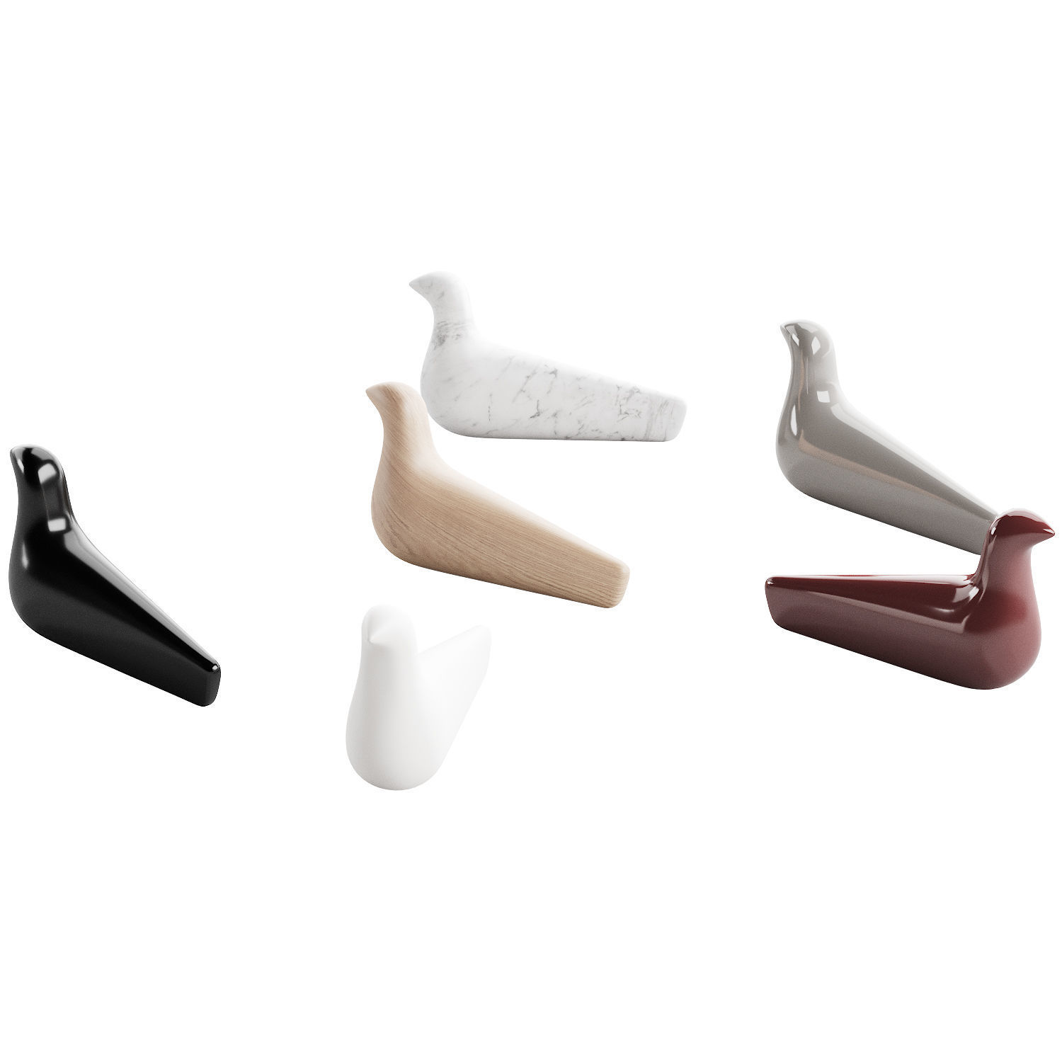 018 Vitra LOiseau bird by Ronan and Erwan Bouroullec 3D model_2