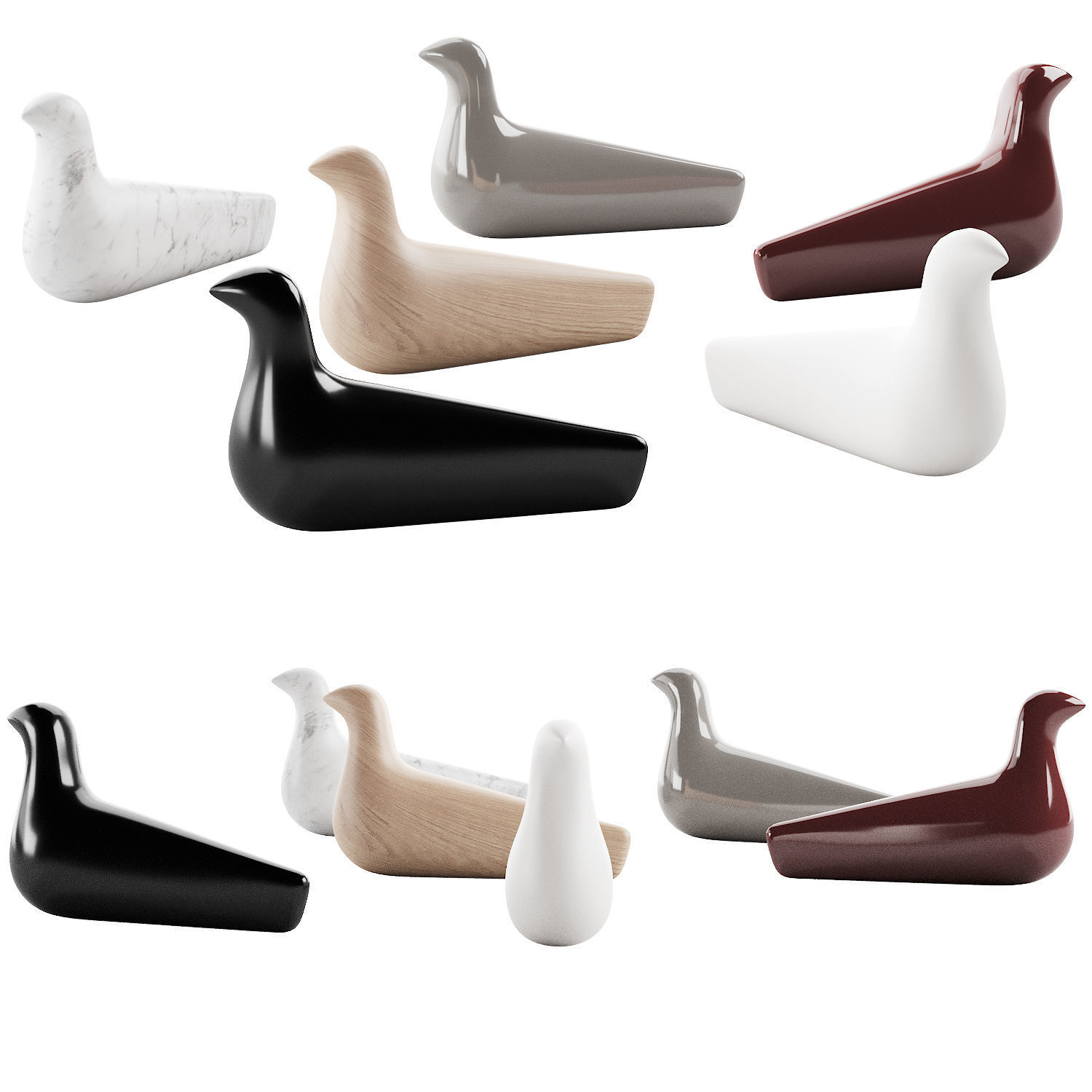 018 Vitra LOiseau bird by Ronan and Erwan Bouroullec 3D model_16