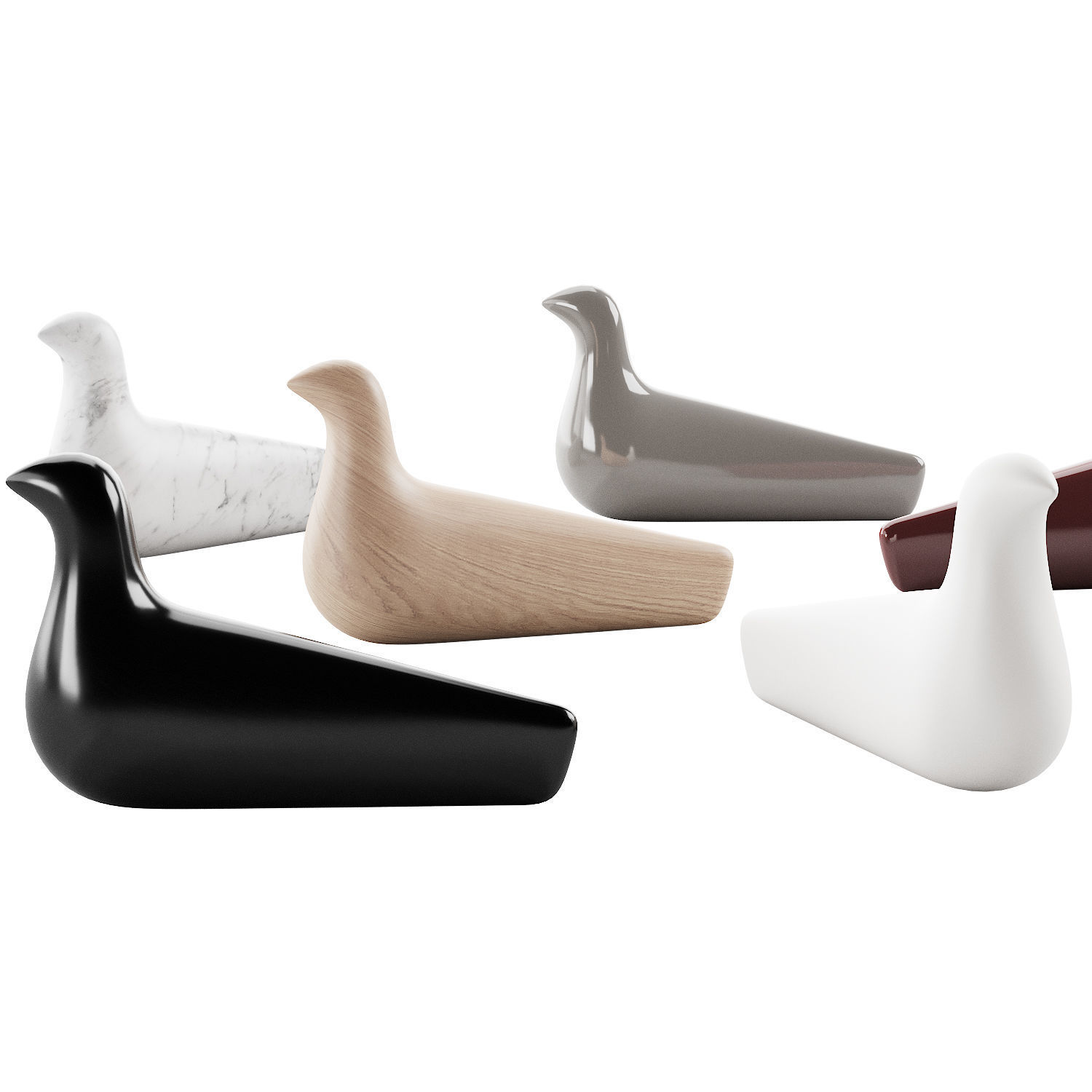 018 Vitra LOiseau bird by Ronan and Erwan Bouroullec 3D model_4