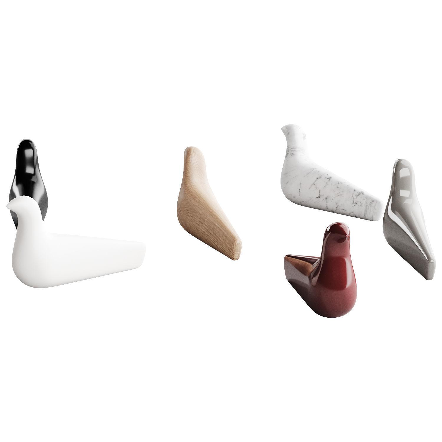 018 Vitra LOiseau bird by Ronan and Erwan Bouroullec 3D model_7
