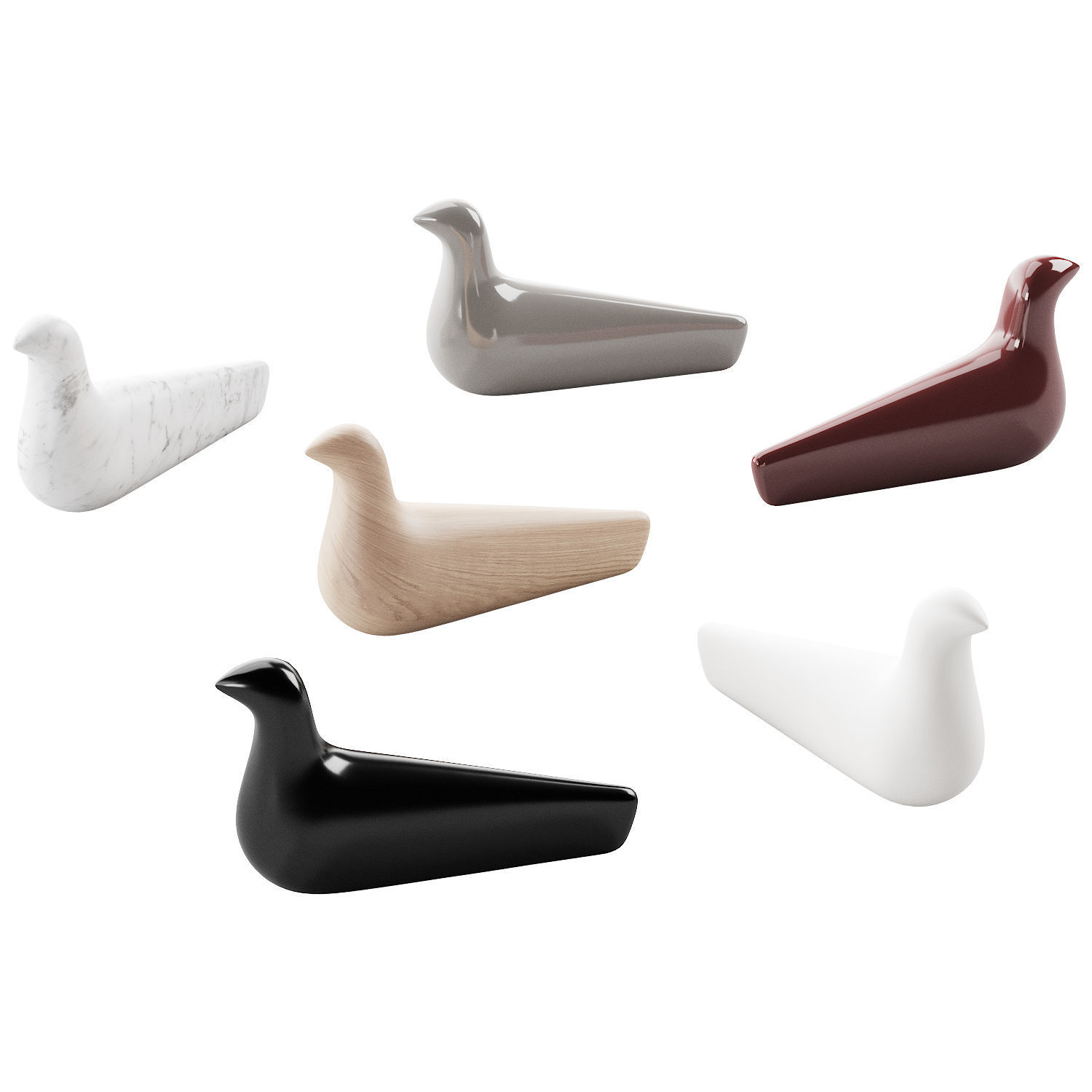 018 Vitra LOiseau bird by Ronan and Erwan Bouroullec 3D model_5