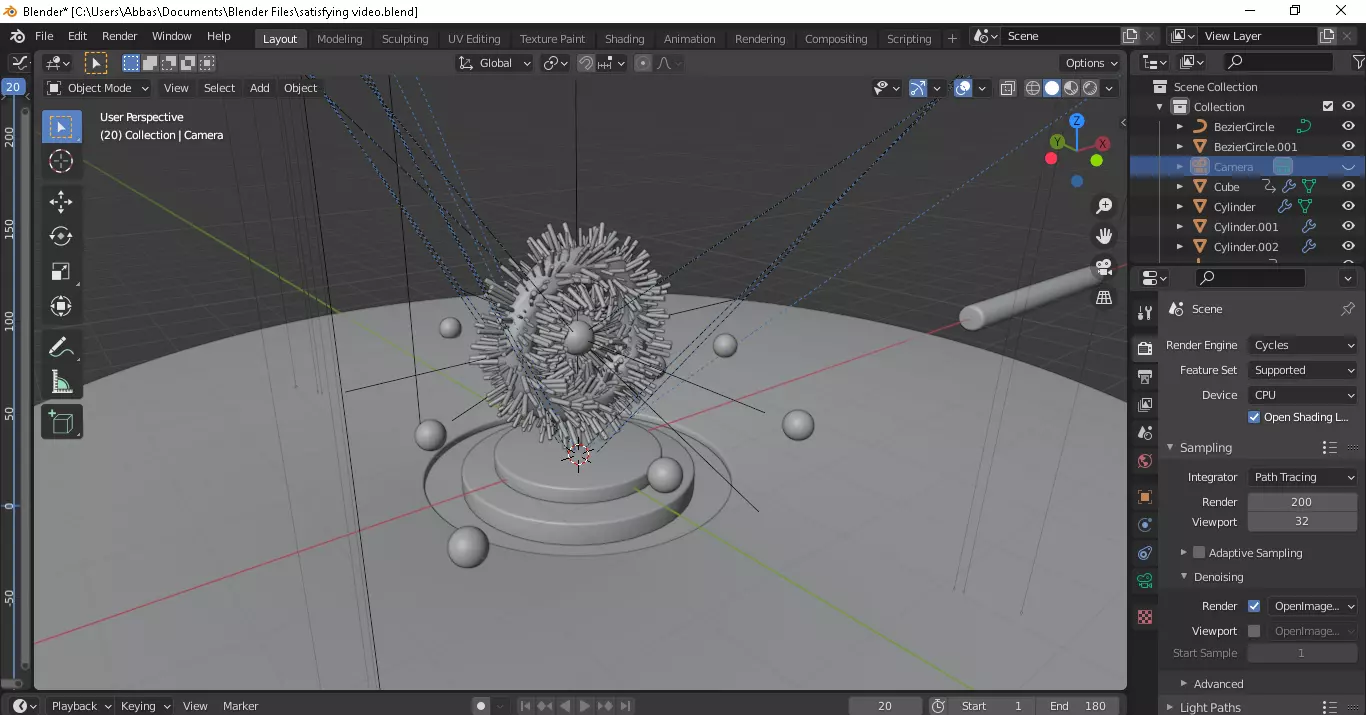 Abstract Object Free 3D model