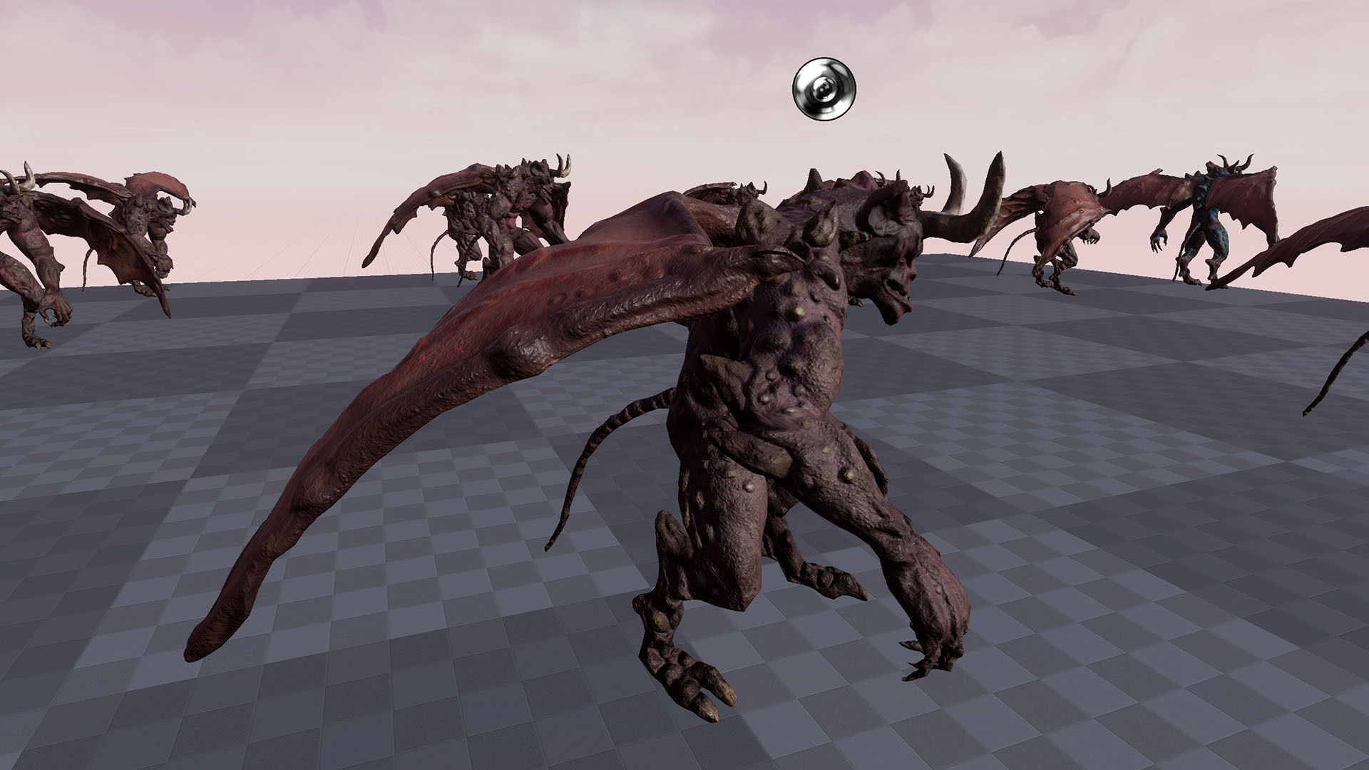 Demon Inferior Low-poly 3D model_23
