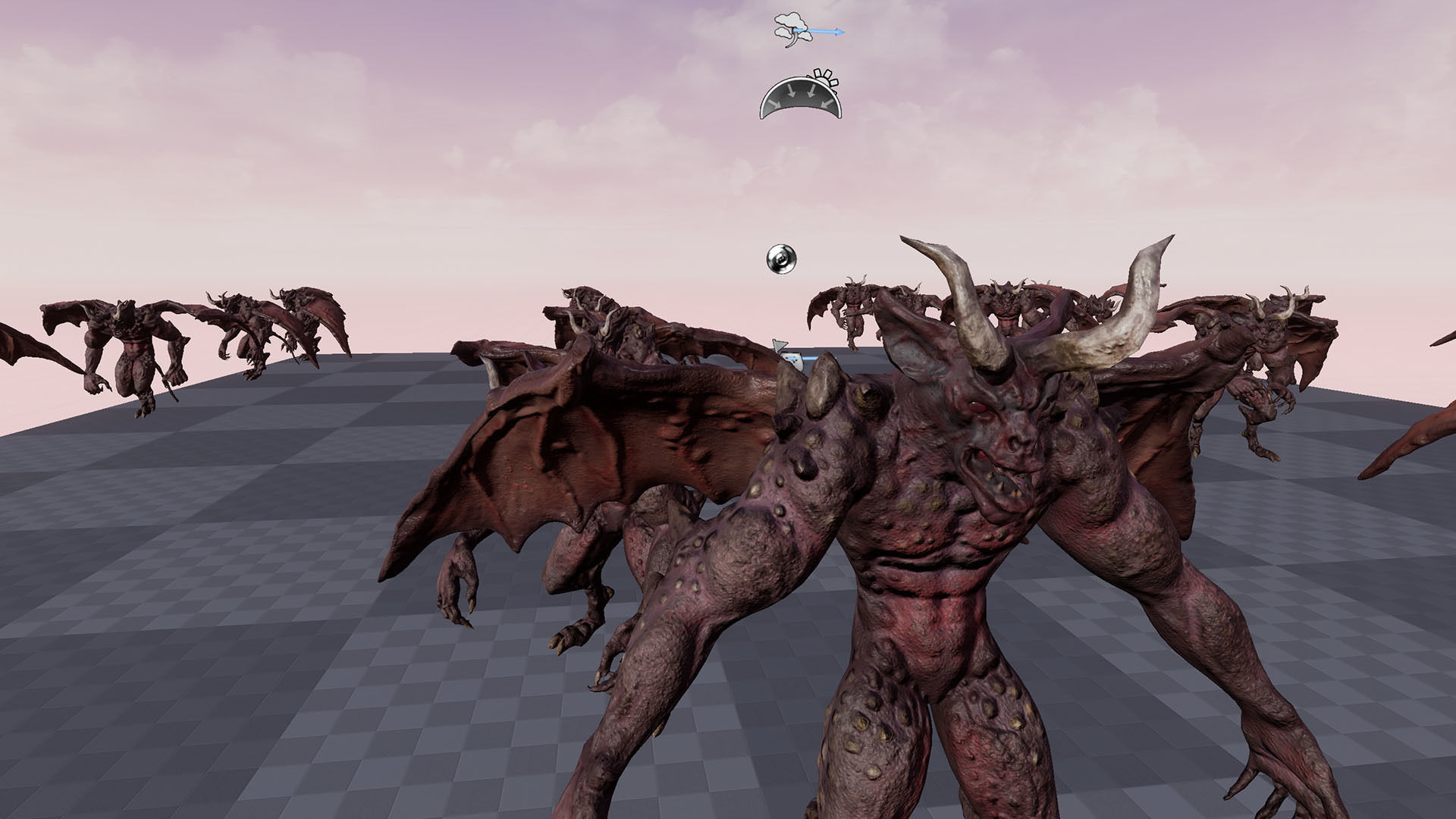 Demon Inferior Low-poly 3D model_22