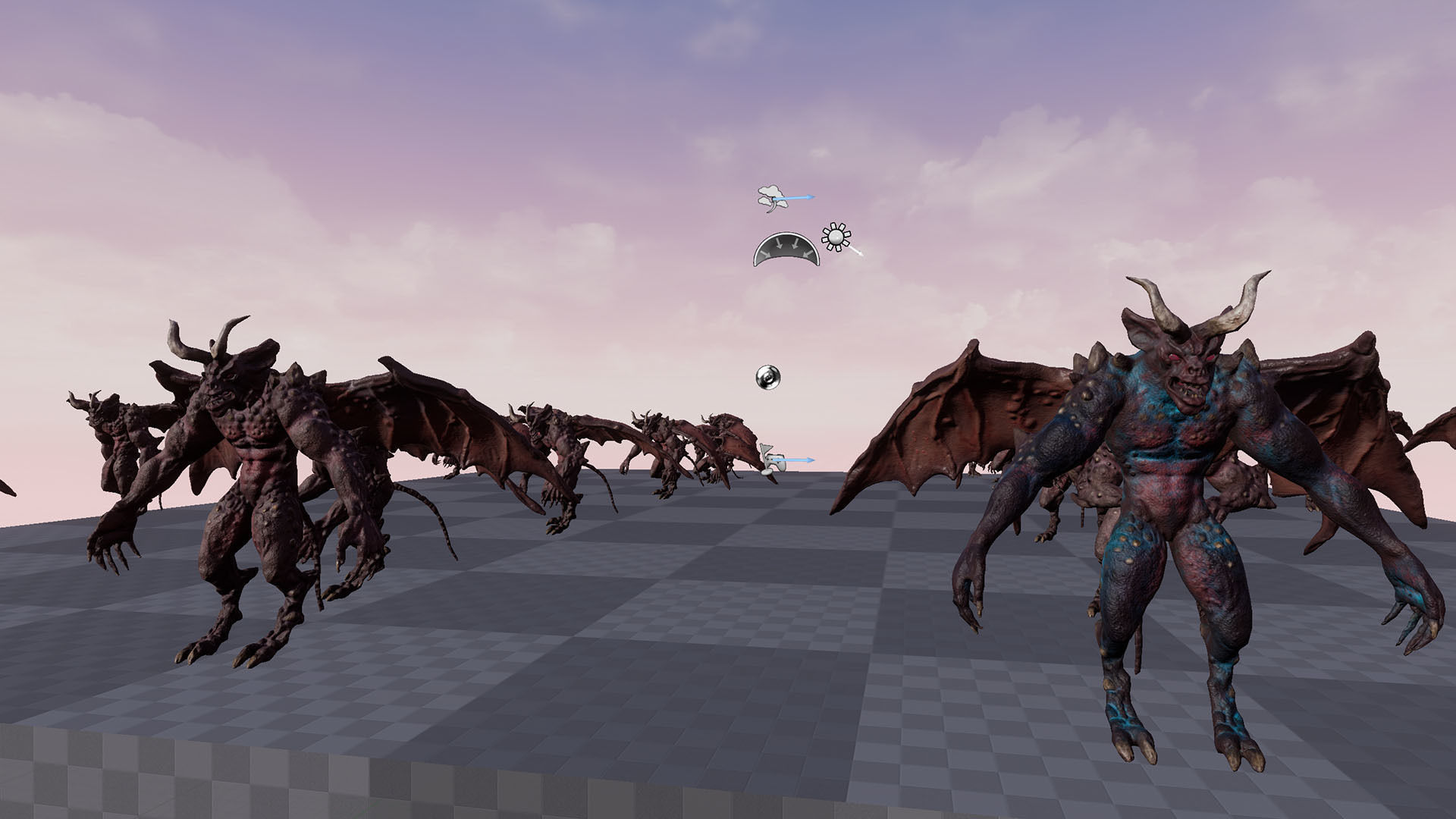 Demon Inferior Low-poly 3D model_21