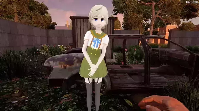 Naoki Miki - Gakkou Gurashi - School Live Low-poly 3D model