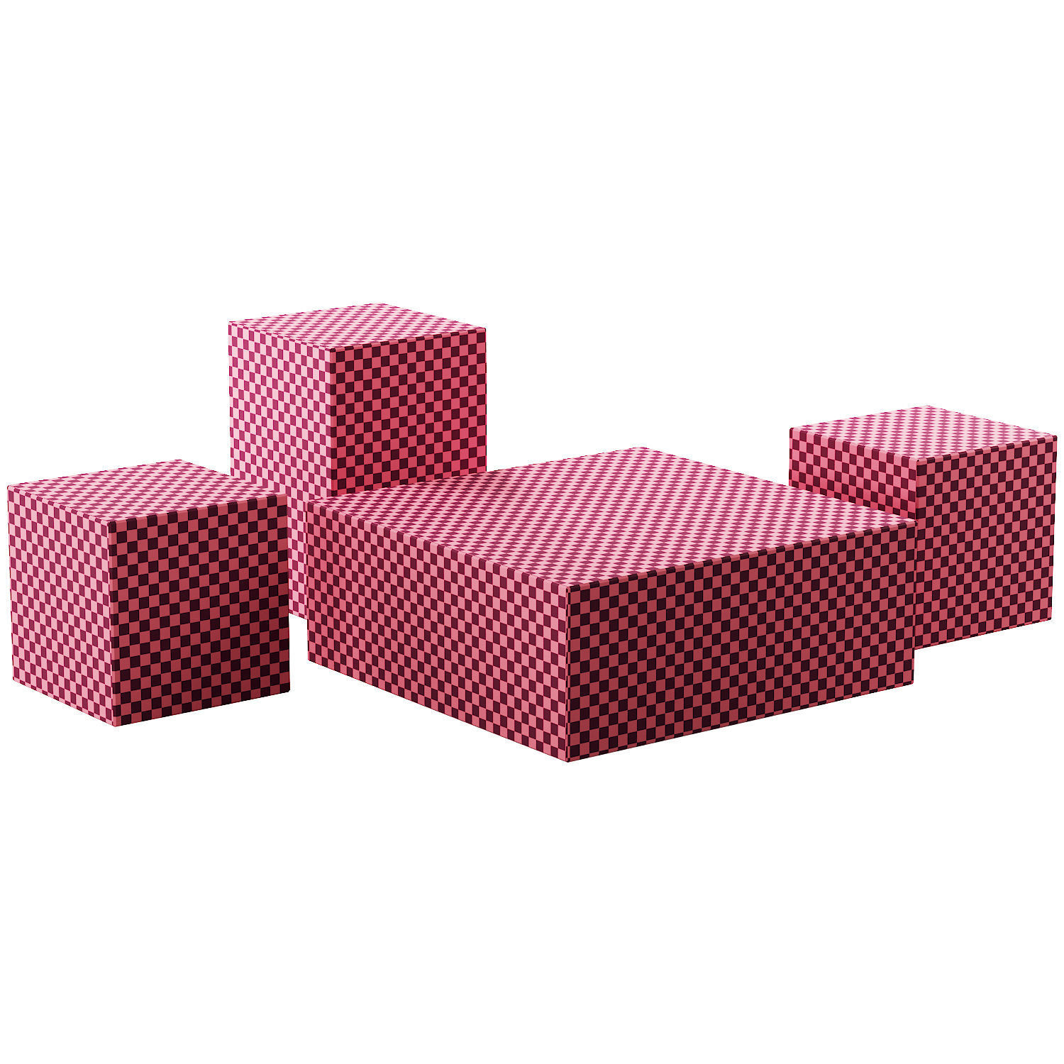 020 Multi-colored Pearl custom coffee table 03 Low-poly 3D model_15