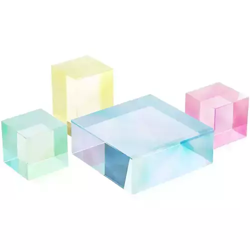 020 Multi-colored Pearl custom coffee table 03 Low-poly 3D model