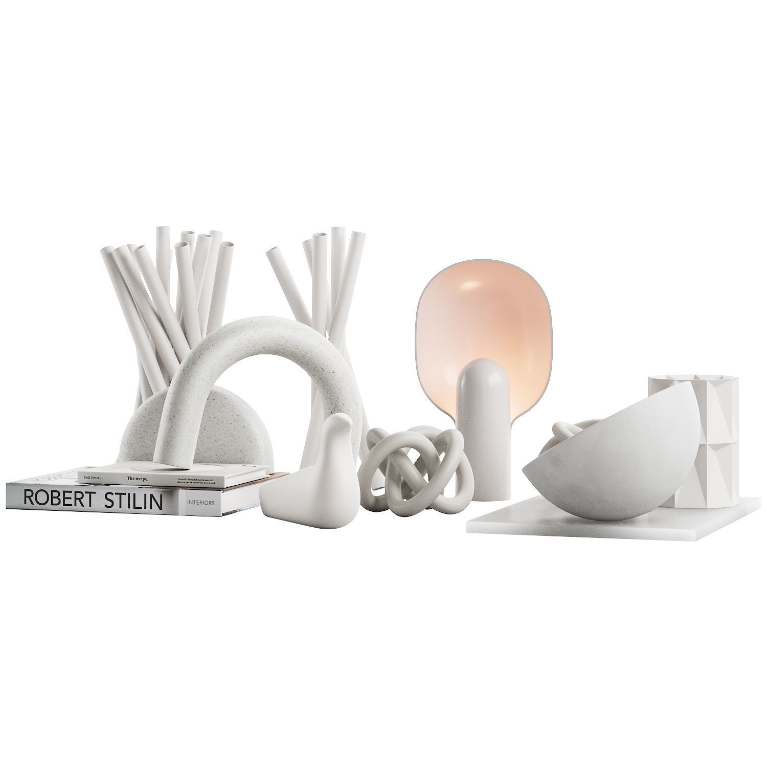 021 WHITE decorative pack PART 1 3D model_10