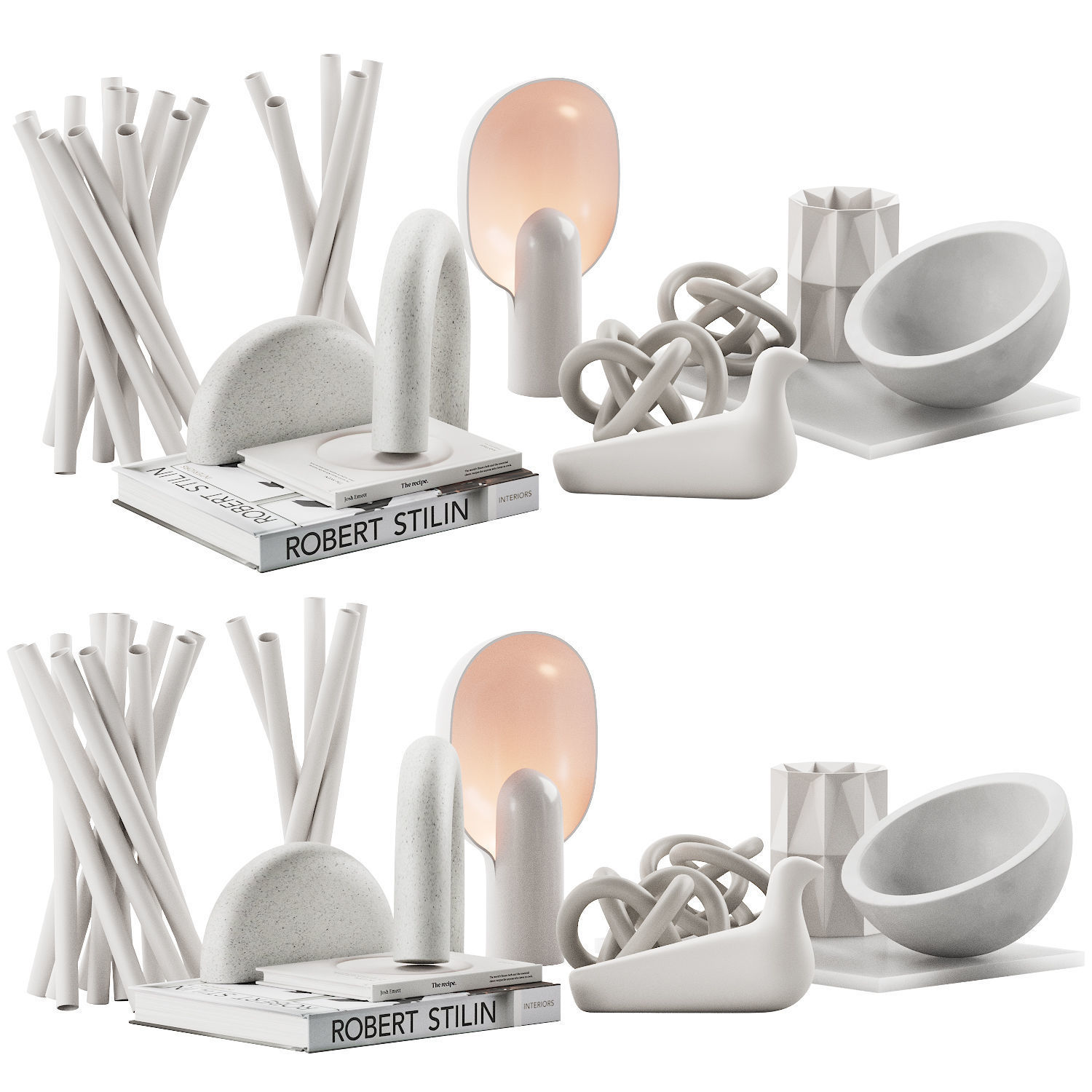 021 WHITE decorative pack PART 1 3D model_14