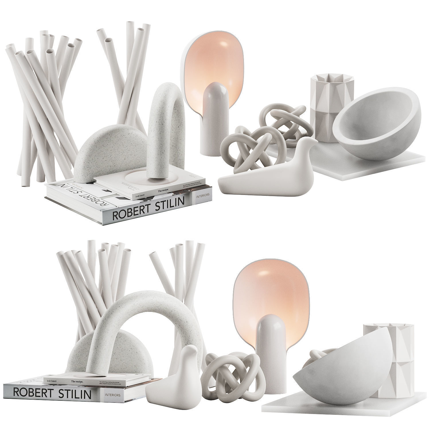 021 WHITE decorative pack PART 1 3D model_12