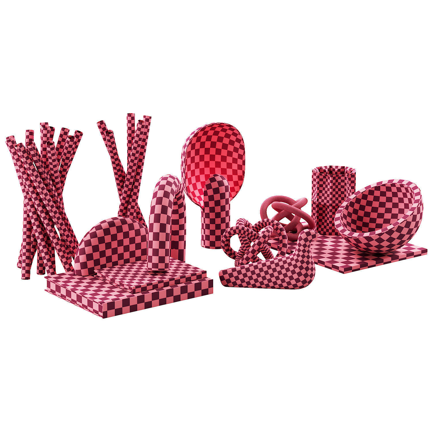 021 WHITE decorative pack PART 1 3D model_18