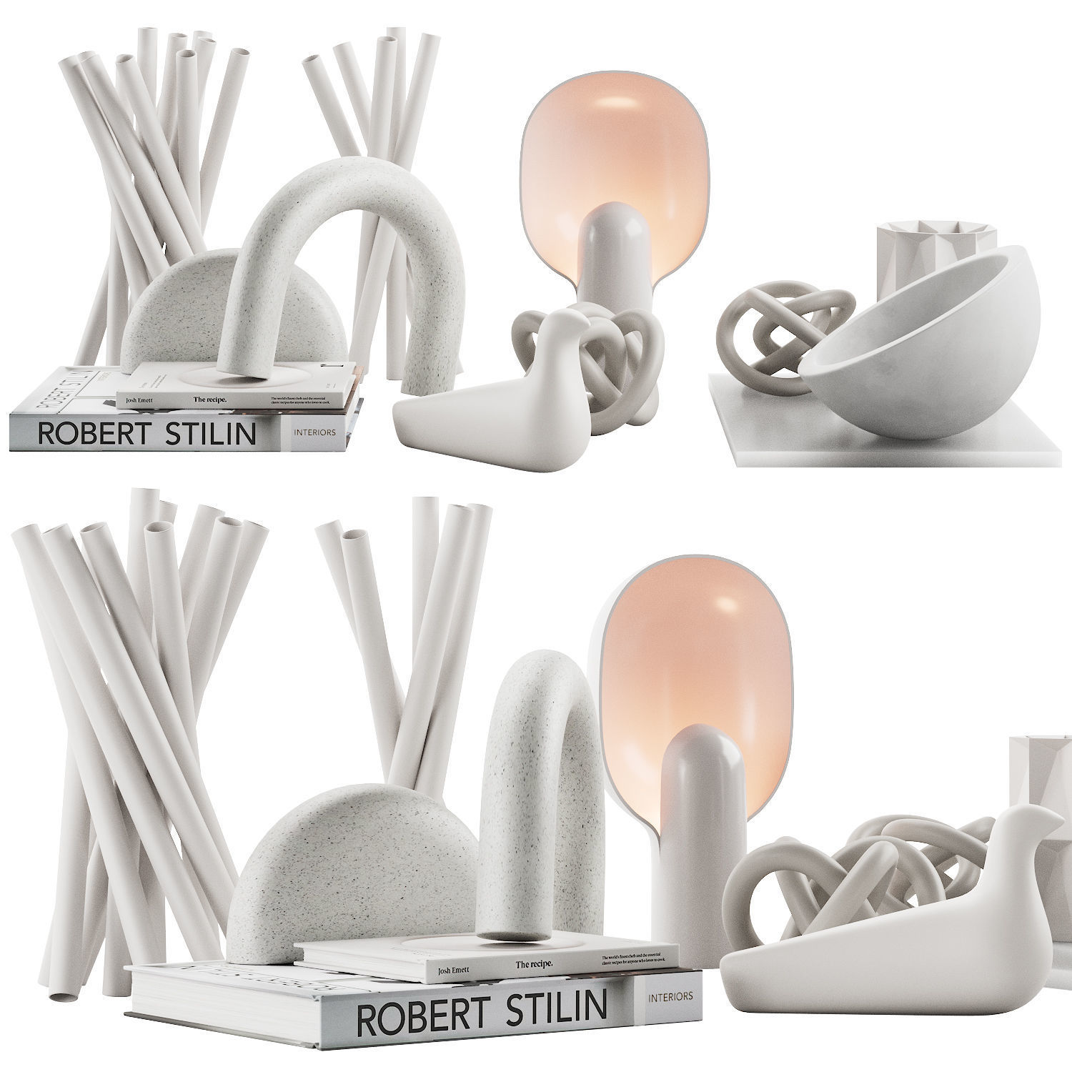 021 WHITE decorative pack PART 1 3D model_16