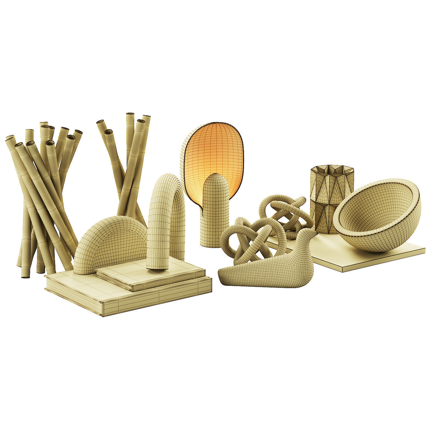 021 WHITE decorative pack PART 1 3D model_20