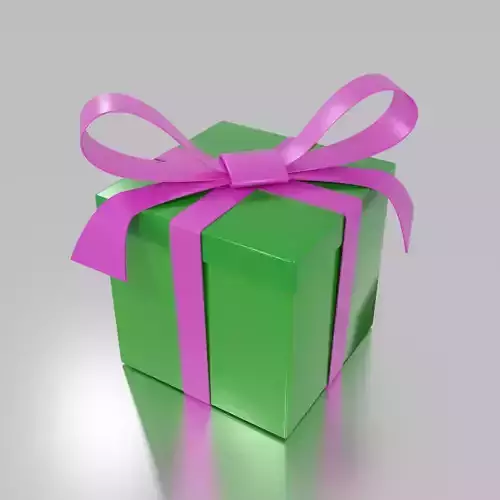 Gift Box 3D Model Free 3D model