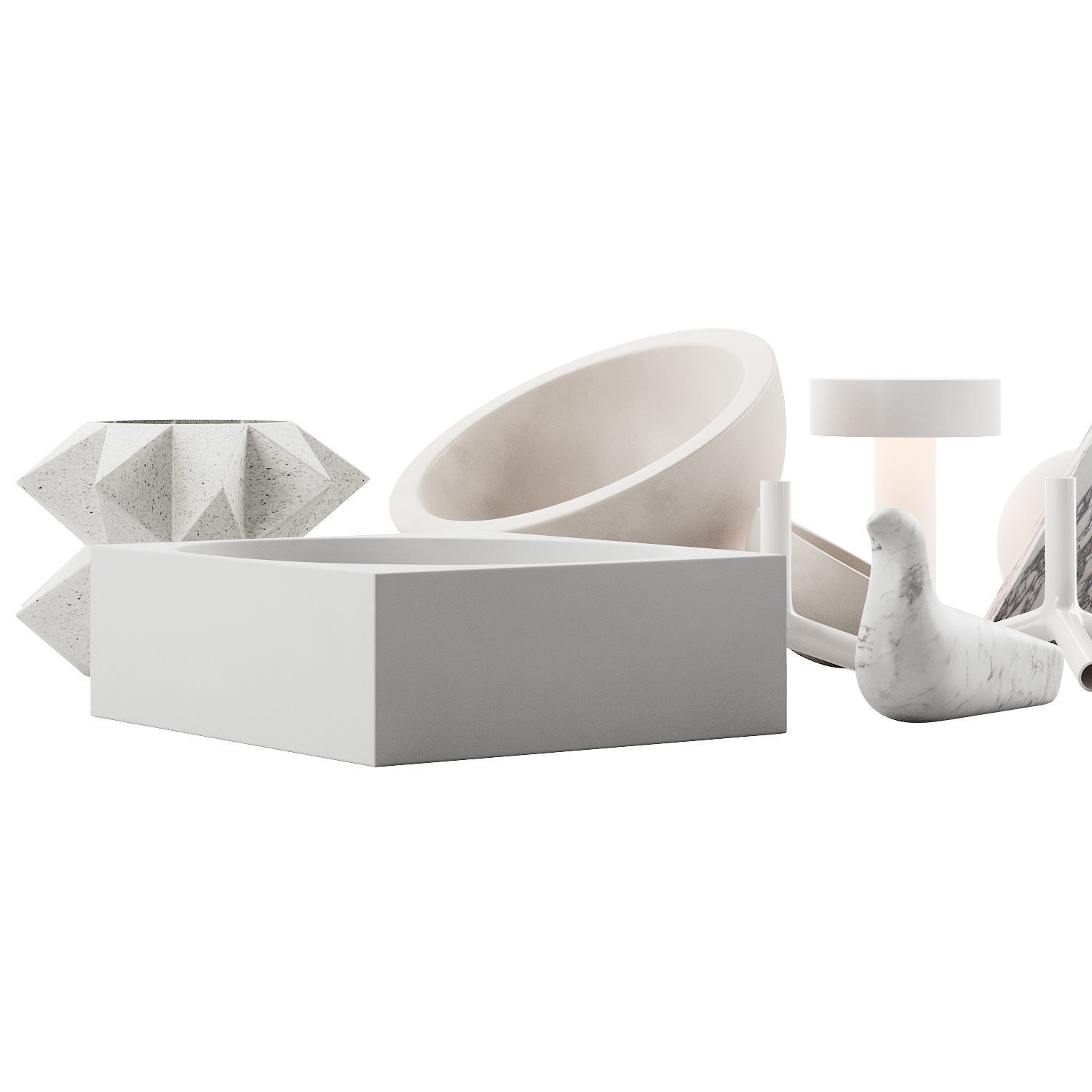 022 WHITE decorative pack PART 2 3D model_6